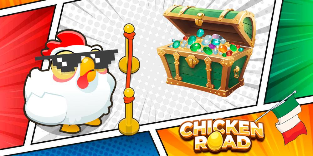 alt="screenshot del gioco Chicken Road"